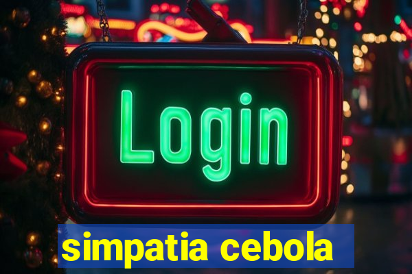 simpatia cebola